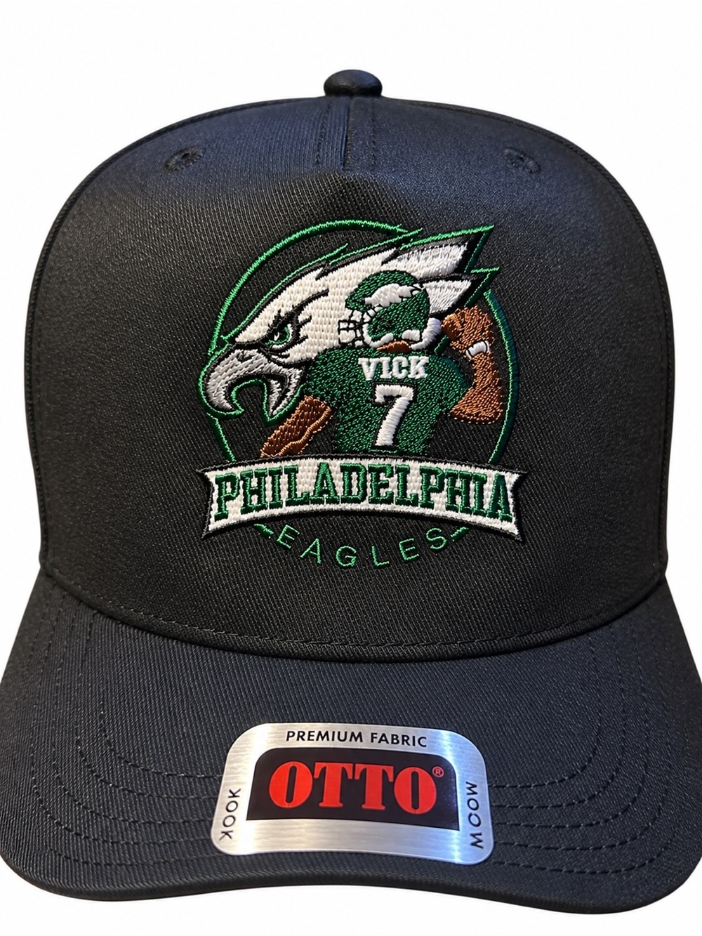 🦅 Philadelphia Throwback × Mike Vick #7 Custom Embroidered Hat
